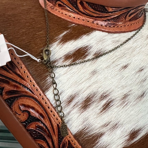 Handmade Genuine Labradorite Circle Bezel Pendant – Brass Necklace 18–20” USA - Picture 11 of 11